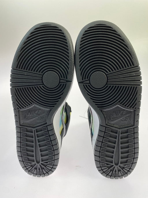 【中古美品】【メンズ】 NIKE ナイキ SB DUNK HIGH PRO TEST PATTERN CZ2253-100 SB ダンク ハイ プロ テストパターン スニーカー メンズ 靴 160-250114-em-03-min サイズ：25.5cm カラー：ホワイト/ブラック 万代Net店