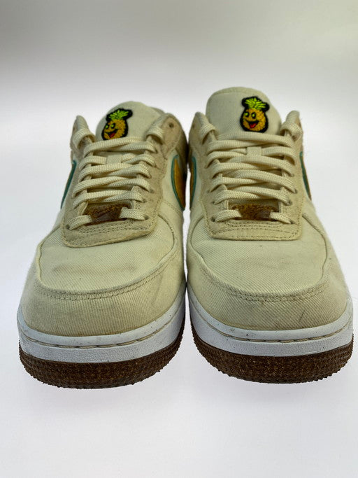 【中古品】【メンズ】 NIKE ナイキ AIR FORCE 1 LOW '07 LX PINEAPPLE CZ1631-100 エアフォース1 ロー ’07 LX パイナップル スニーカー メンズ 靴 160-250114-em-07-min サイズ：26.0cm カラー：ココナッツミルク/メタリックゴールド 万代Net店