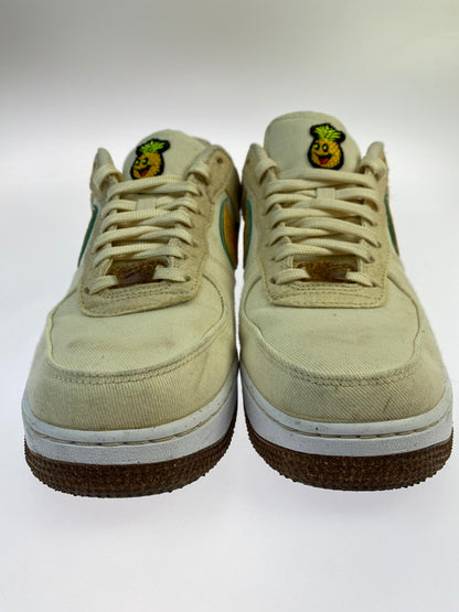 【中古品】【メンズ】 NIKE ナイキ AIR FORCE 1 LOW '07 LX PINEAPPLE CZ1631-100 エアフォース1 ロー ’07 LX パイナップル スニーカー メンズ 靴 160-250114-em-07-min サイズ：26.0cm カラー：ココナッツミルク/メタリックゴールド 万代Net店