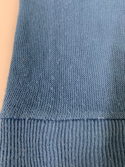 【現状渡し品】【メンズ】 IZOD LACOSTE アイゾッド ラコステ ACRYLIC CARDIGAN アクリル カーディガン 146-250113-me-08-min サイズ：L カラー：ブルー 万代Net店