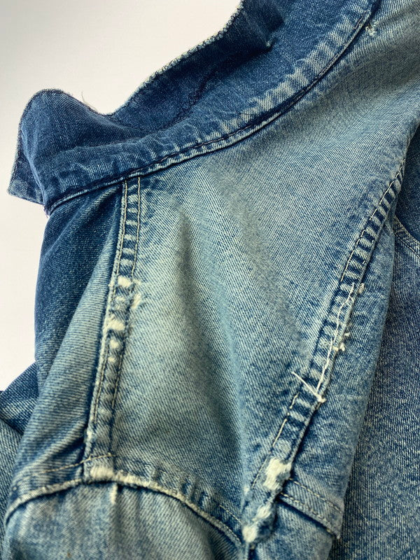 【現状渡し品】【メンズ】 Levi's リーバイス 60S 559XX 3RD DENIM JACKET 刻印O 不均等V 両面BIGE デニムジャケット メンズ アウター 146-250114-em-21-min カラー：インディゴブルー 万代Net店