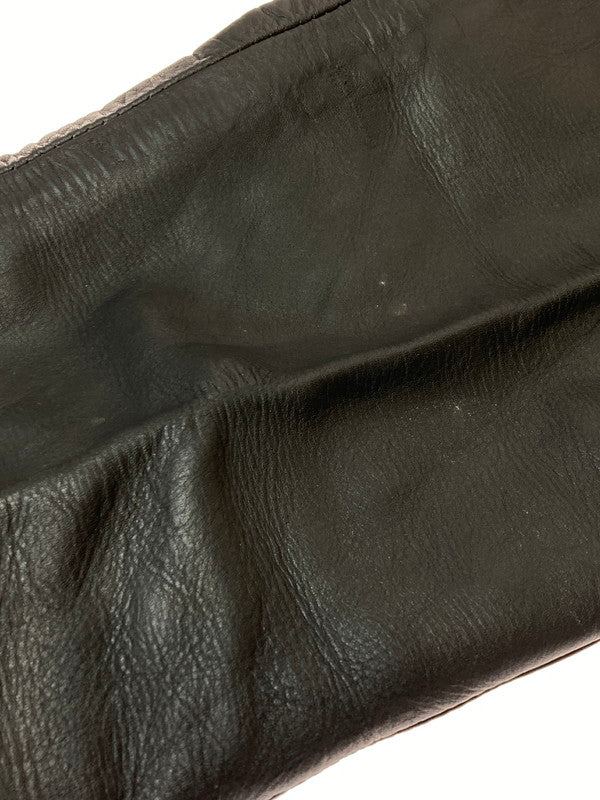 【現状渡し品】【メンズ】 ECHTES LEATHER パキスタン製 LEATHER PANTS レザーパンツ 157-250222-ks-08-min サイズ：30 カラー：ブラック 万代Net店