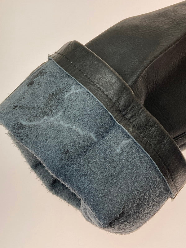 【現状渡し品】【メンズ】 ECHTES LEATHER パキスタン製 LEATHER PANTS レザーパンツ 157-250222-ks-08-min サイズ：30 カラー：ブラック 万代Net店