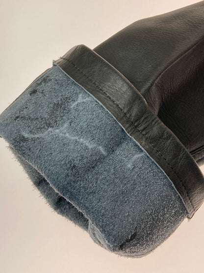 【現状渡し品】【メンズ】 ECHTES LEATHER パキスタン製 LEATHER PANTS レザーパンツ 157-250222-ks-08-min サイズ：30 カラー：ブラック 万代Net店