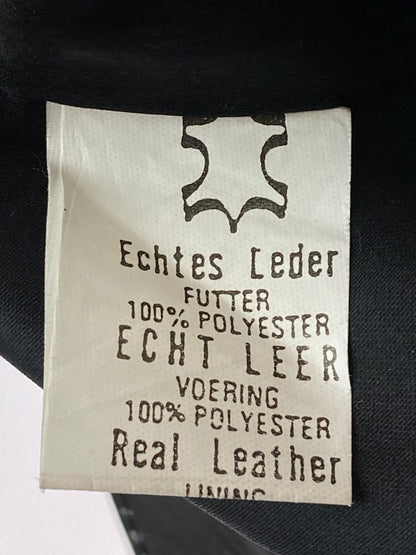 【現状渡し品】【メンズ】 ECHTES LEATHER パキスタン製 LEATHER PANTS レザーパンツ 157-250222-ks-08-min サイズ：30 カラー：ブラック 万代Net店