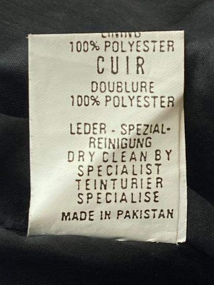 【現状渡し品】【メンズ】 ECHTES LEATHER パキスタン製 LEATHER PANTS レザーパンツ 157-250222-ks-08-min サイズ：30 カラー：ブラック 万代Net店