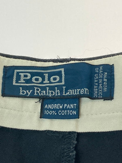 【現状渡し品】【メンズ】 POLO RALPH LAUREN ポロ・ラルフローレン 90S ANDREW PANT アンドリューパンツ ボトムス 157-250112-AB-17-min サイズ：34 カラー：ネイビー系 万代Net店