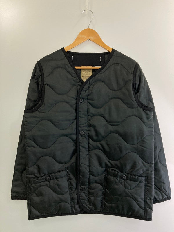 【中古品】【メンズ】 HOUSTON ヒューストン 50909 M-65 JACKET THINSULATE LINER ライナー キルティングジャケット アウター 145-250112-AB-18-min サイズ：S カラー：ブラック 万代Net店