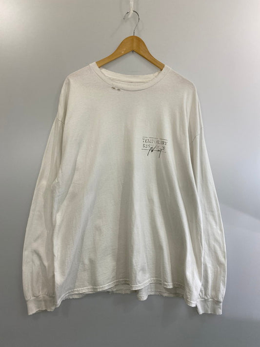 【中古品】【メンズ】  ANCELLM T RESIDENCE DYED LS T-SHIRT アンセルム ロングスリーブシャツ 長袖Tシャツ トップス 140-250124-yn-18-min カラー：ホワイト 万代Net店