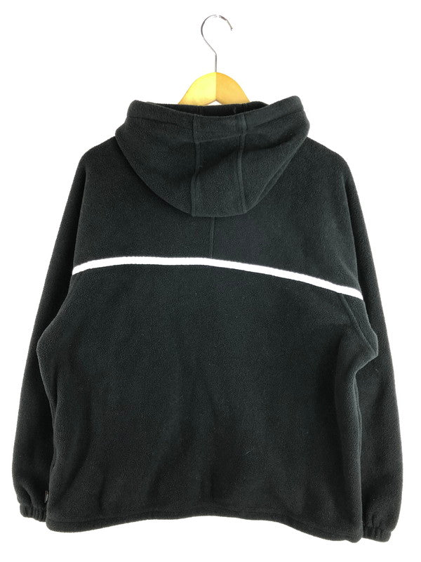 【現状渡し品】【メンズ】 Supreme シュプリーム 19AW POLARTEC HALF ZIP HOODED SWEATSHIRT ポーラテック ハーフジップ フーデッド スウェットシャツ トップス 149-251109-rt-09-tag サイズ：M カラー：ブラック 万代Net店