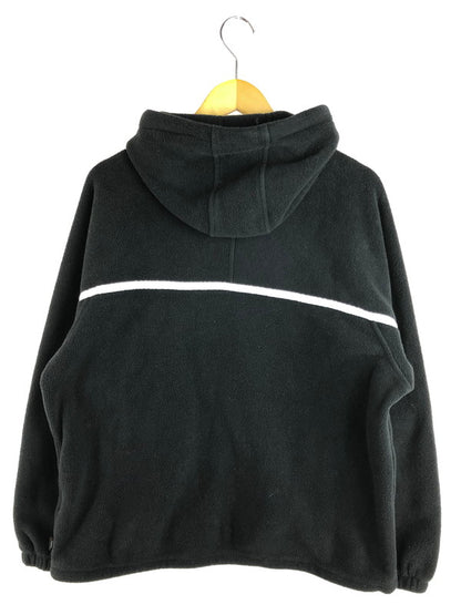 【現状渡し品】【メンズ】 Supreme シュプリーム 19AW POLARTEC HALF ZIP HOODED SWEATSHIRT ポーラテック ハーフジップ フーデッド スウェットシャツ トップス 149-251109-rt-09-tag サイズ：M カラー：ブラック 万代Net店