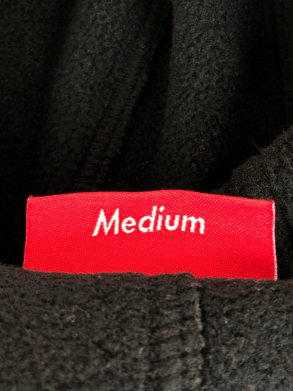 【現状渡し品】【メンズ】 Supreme シュプリーム 19AW POLARTEC HALF ZIP HOODED SWEATSHIRT ポーラテック ハーフジップ フーデッド スウェットシャツ トップス 149-251109-rt-09-tag サイズ：M カラー：ブラック 万代Net店