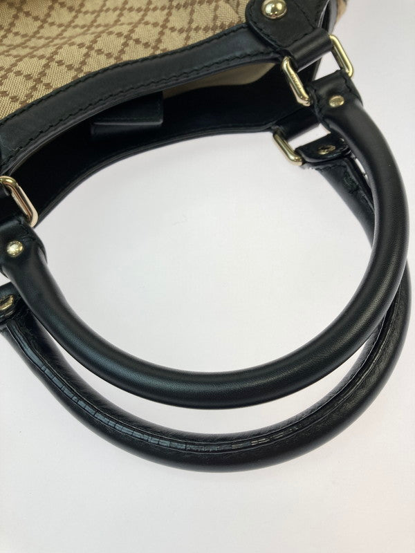 【中古品】【レディース】 GUCCI グッチ スーキー GGキャンバス ハンドバッグ 211944 レディース 鞄  180-250119-em-08-min カラー：ブラウン 万代Net店