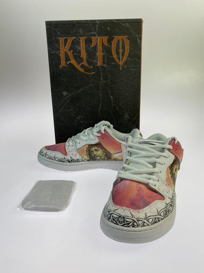 【中古品】【メンズ】 KITO WARES PASSION OF CHRIST-RESURRECTION DAY- パッション オブ キリスト スニーカー シューズ 靴 162-250116-me-10-min サイズ：26.5cm US8.5 カラー：CHAPEL WHITE 万代Net店