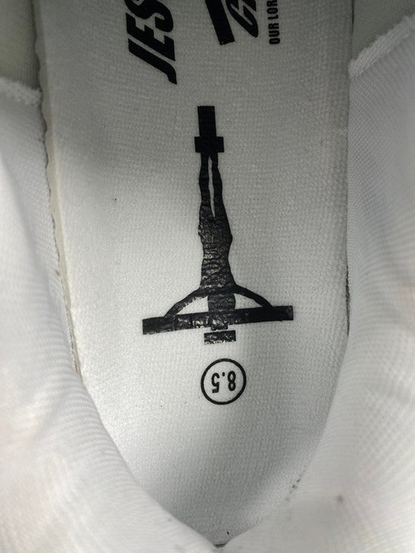 【中古品】【メンズ】 KITO WARES PASSION OF CHRIST-RESURRECTION DAY- パッション オブ キリスト スニーカー シューズ 靴 162-250116-me-10-min サイズ：26.5cm US8.5 カラー：CHAPEL WHITE 万代Net店