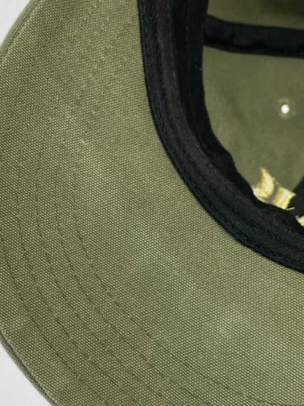 【中古品】【メンズ/レディース】  NVCLEAR ニュークリア NV LOGO ARMY COTTON CAP 帽子 キャップ 185-250119-AS-29-min カラー：カーキ 万代Net店