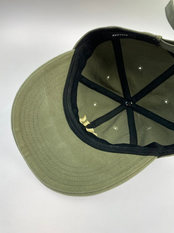 【中古品】【メンズ/レディース】  NVCLEAR ニュークリア NV LOGO ARMY COTTON CAP 帽子 キャップ 185-250119-AS-29-min カラー：カーキ 万代Net店