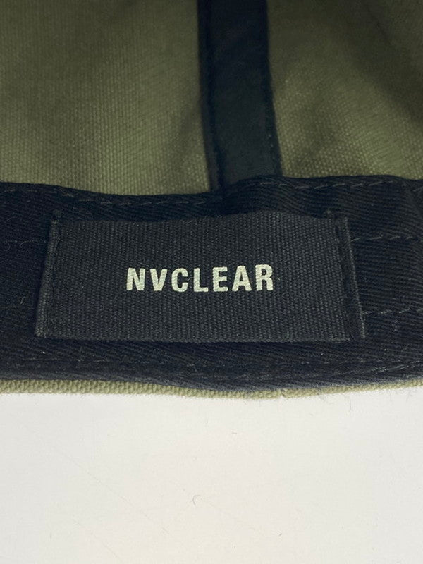 【中古品】【メンズ/レディース】  NVCLEAR ニュークリア NV LOGO ARMY COTTON CAP 帽子 キャップ 185-250119-AS-29-min カラー：カーキ 万代Net店