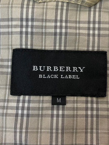 【中古品】【メンズ】 BURBERRY BLACK LABEL バーバリーブラックレーベル ミリタリージャケット メンズ 長袖 アウター 141-250123-em-19-min サイズ：M カラー：ベージュ系 万代Net店