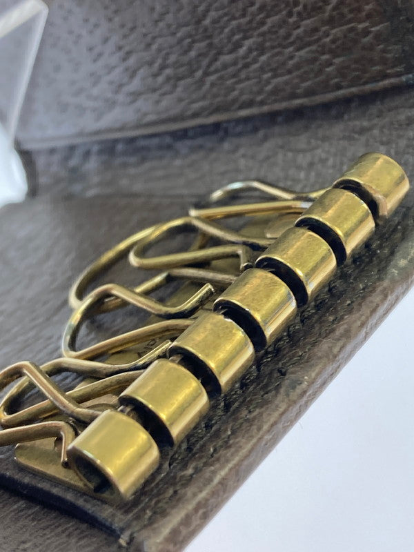 【LIFTる。景品】【中古】【メンズ/レディース】 GUCCI グッチ 603732 オフィディア GGキーケース 181-250117-me-02-min カラー：ブラウン 万代Net店