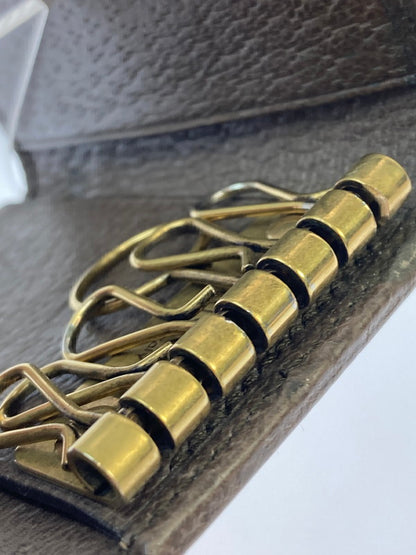 【LIFTる。景品】【中古】【メンズ/レディース】 GUCCI グッチ 603732 オフィディア GGキーケース 181-250117-me-02-min カラー：ブラウン 万代Net店