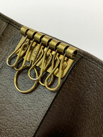 【LIFTる。景品】【中古】【メンズ/レディース】 GUCCI グッチ 603732 オフィディア GGキーケース 181-250117-me-02-min カラー：ブラウン 万代Net店