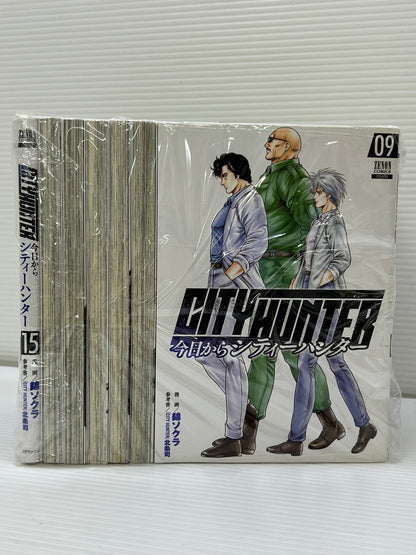 【中古品】 今日からCITY HUNTER 1-15巻セット 錦ソクラ 北条司 コアミックス シティーハンター 漫画 マンガ 004-251105-EM-21-min 万代Net店