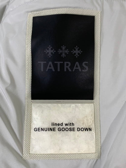 【中古品】【メンズ】 TATRAS タトラス GESSO HOODED DOWN JACKET MTA20A4569 ダウンジャケット メンズ アウター 141-250116-em-22-min サイズ：03 カラー：ライトグレー 万代Net店