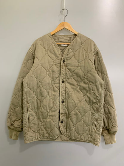 【中古品】【メンズ】 Ron Herman ロンハーマン LINER JACKET 3720400041 ライナー ジャケット メンズ アウター キルティングジャケット 141-250116-em-21-min サイズ：L カラー：ベージュ系 万代Net店