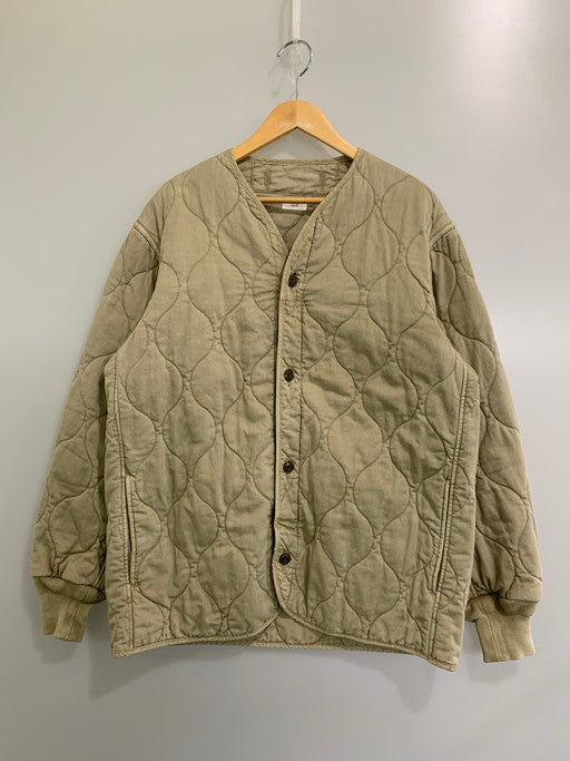 【中古品】【メンズ】 Ron Herman ロンハーマン LINER JACKET 3720400041 ライナー ジャケット メンズ アウター キルティングジャケット 141-250116-em-21-min サイズ：L カラー：ベージュ系 万代Net店