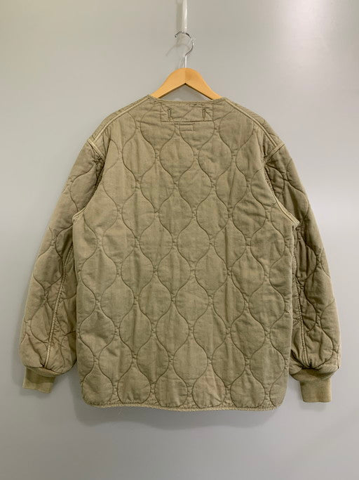 【中古品】【メンズ】 Ron Herman ロンハーマン LINER JACKET 3720400041 ライナー ジャケット メンズ アウター キルティングジャケット 141-250116-em-21-min サイズ：L カラー：ベージュ系 万代Net店