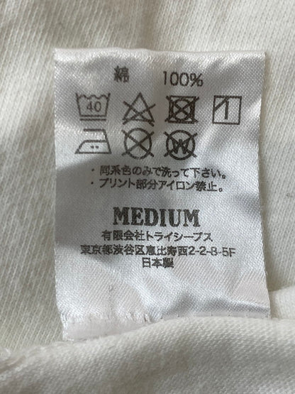 【中古品】【メンズ】 STANDARD CALIFORNIA スタンダードカリフォルニア ×ANOTHER HEAVEN アナザーヘヴン STAY STOCKED SKATE T 半袖Tシャツ トップス 141-250201-ks-35-min サイズ：M カラー：ホワイト 万代Net店