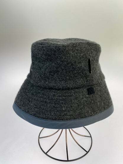 【中古品】【メンズ/レディース】 NEIGHBORHOOD ネイバーフッド WOOL SOLID BUCKET HAT 帽子 バケットハット 185-250119-AS-31-min サイズ：M カラー：グレー 万代Net店