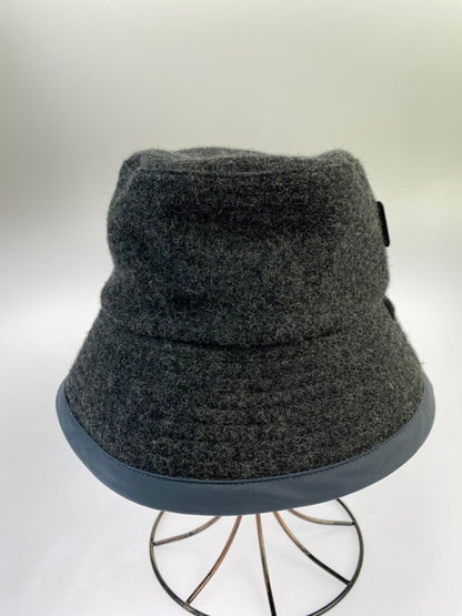 【中古品】【メンズ/レディース】 NEIGHBORHOOD ネイバーフッド WOOL SOLID BUCKET HAT 帽子 バケットハット 185-250119-AS-31-min サイズ：M カラー：グレー 万代Net店