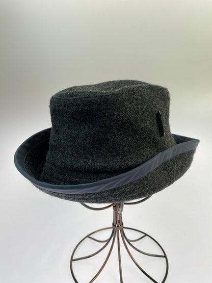 【中古品】【メンズ/レディース】 NEIGHBORHOOD ネイバーフッド WOOL SOLID BUCKET HAT 帽子 バケットハット 185-250119-AS-31-min サイズ：M カラー：グレー 万代Net店