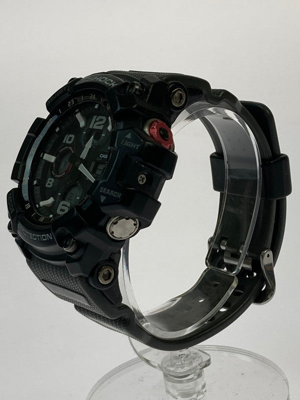 【中古品】【メンズ】 G-SHOCK ジーショック GSG-100-1A8JF MUDMASTER 電波ソーラー腕時計 マッドマスター ウォッチ 196-250117-me-06-min カラー：ブラック 万代Net店