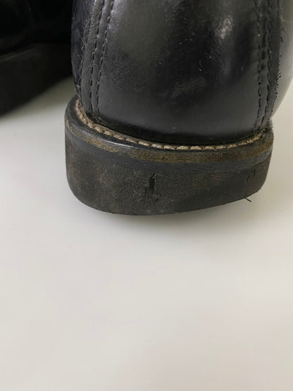 【中古品】【メンズ】 RED WING レッドウィング ブラックソール モックトゥ レースアップブーツ 8137 メンズ 靴 164-250119-em-16-min カラー：ブラック 万代Net店