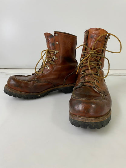 【中古品】【メンズ】 RED WING レッドウィング 70-80S IRISH SETTER 白四角犬タグ MADE IN AMERICA アイリッシュセッター アメリカ製 ブーツ 164-250119-em-18-min カラー：ブラウン 万代Net店