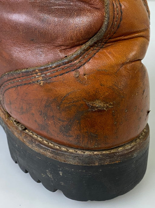 【中古品】【メンズ】 RED WING レッドウィング 70-80S IRISH SETTER 白四角犬タグ MADE IN AMERICA アイリッシュセッター アメリカ製 ブーツ 164-250119-em-18-min カラー：ブラウン 万代Net店