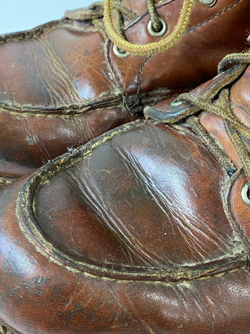 【中古品】【メンズ】 RED WING レッドウィング 70-80S IRISH SETTER 白四角犬タグ MADE IN AMERICA アイリッシュセッター アメリカ製 ブーツ 164-250119-em-18-min カラー：ブラウン 万代Net店