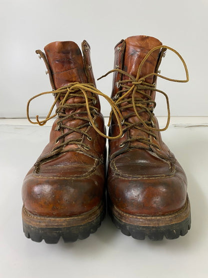 【中古品】【メンズ】 RED WING レッドウィング 70-80S IRISH SETTER 白四角犬タグ MADE IN AMERICA アイリッシュセッター アメリカ製 ブーツ 164-250119-em-18-min カラー：ブラウン 万代Net店