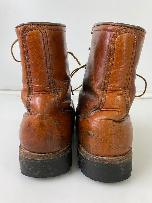 【中古品】【メンズ】 RED WING レッドウィング 70-80S IRISH SETTER 白四角犬タグ MADE IN AMERICA アイリッシュセッター アメリカ製 ブーツ 164-250119-em-18-min カラー：ブラウン 万代Net店