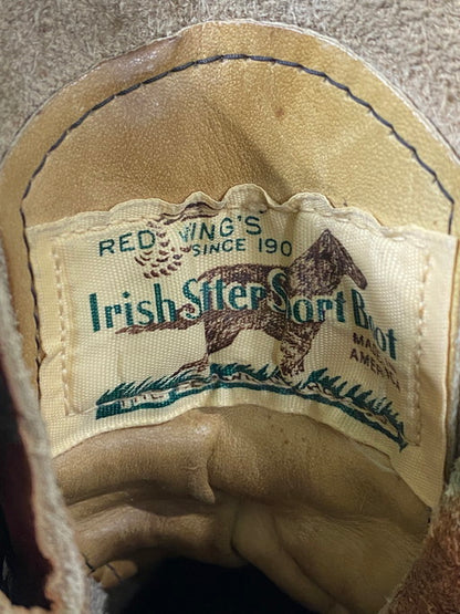 【中古品】【メンズ】 RED WING レッドウィング 70-80S IRISH SETTER 白四角犬タグ MADE IN AMERICA アイリッシュセッター アメリカ製 ブーツ 164-250119-em-18-min カラー：ブラウン 万代Net店