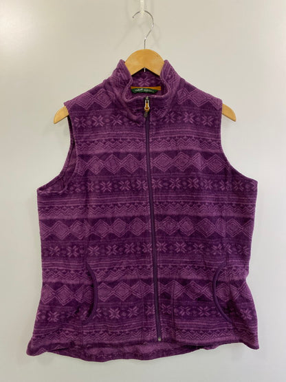 【中古品】【メンズ】 WOOLRICH ウールリッチ NORDIC FLEECE VEST 緑タグ ノルディック フリース メンズ ベスト ジャケット 146-250123-em-07-min サイズ：XL カラー：パープル系 万代Net店