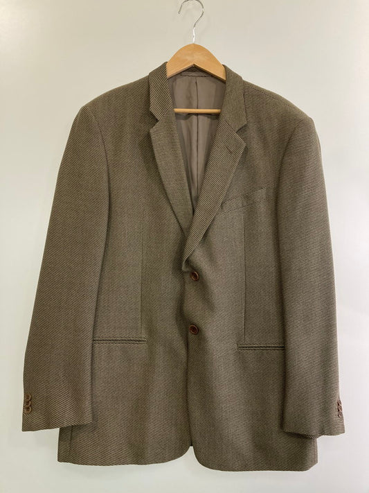 【中古品】【メンズ】 ARMANI COLLEZIONI アルマーニコレッツォーニ TAILORED JACKET テーラードジャケット アウター 141-250125-yn-09-min カラー：ブラウン系 万代Net店