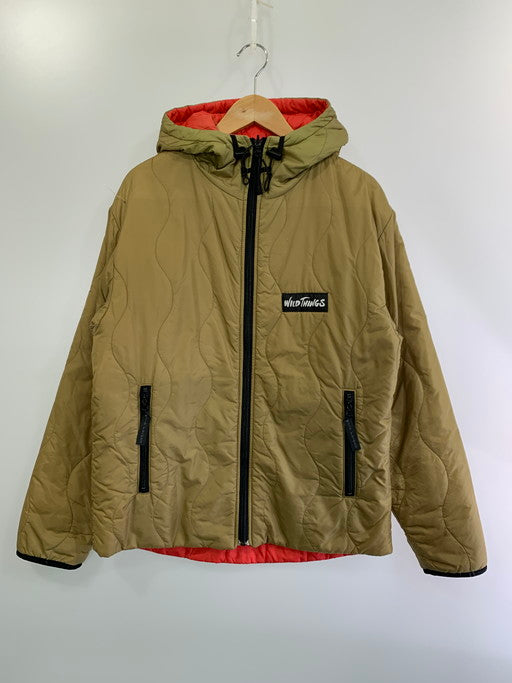 【現状渡し品】【メンズ】 WILDTHINGS ワイルドシングス 90S PRIMALOFT REVERSIBLE JACKET プリマロフト リバースブル ジャケット アウター 144-250119-AB-3-min サイズ：M カラー：ベージュ/レッド系 万代Net店