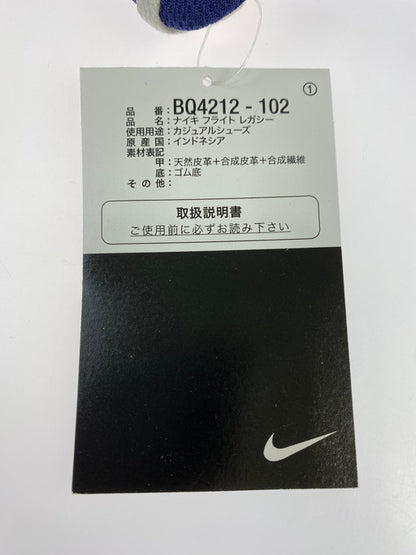【中古美品】【メンズ】 NIKE ナイキ BQ4212-102 AIR FLIGHT LEGACY 靴 シューズ スニーカー SNEAKERS 160-250115-ks-09-min サイズ：28.5cm カラー：WHITE/REGENCY PURPLE 万代Net店