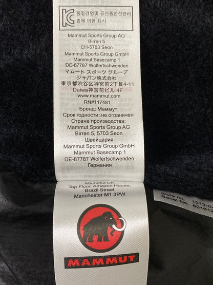 【中古品】【メンズ】 Mammut マムート 1013-02271 FLEX AIR IN JACKET フレックスエアーインジャケット 144-250121-ks-05-min サイズ：M カラー：ブラック 万代Net店