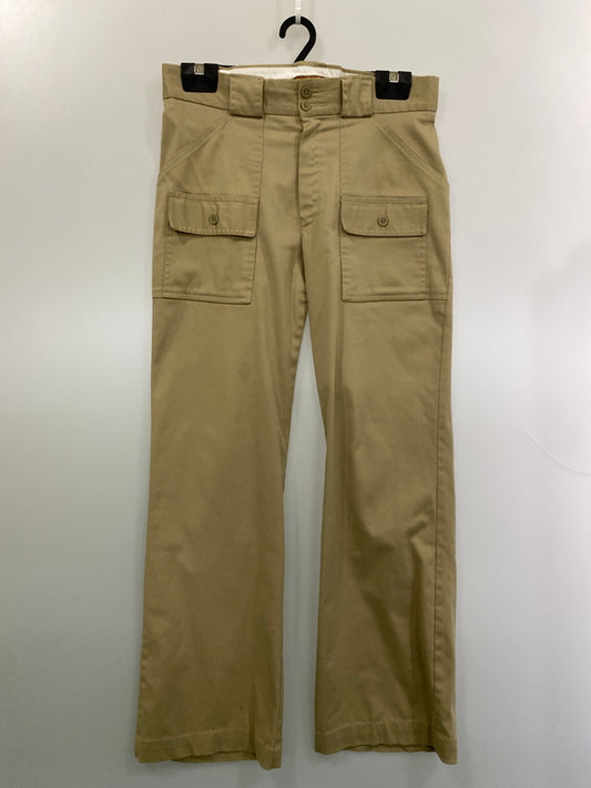 【中古品】【メンズ】 ESPA PLUS エスパプラス THE ORIGINAL STRETCH GARMENT 674 USA製 COTTON PANTS ザ オリジナル ストレッチ ガーメント アメリカ製 コットン パンツ 157-260615-em-33-min サイズ：32 カラー：ベージュ 万代Net店
