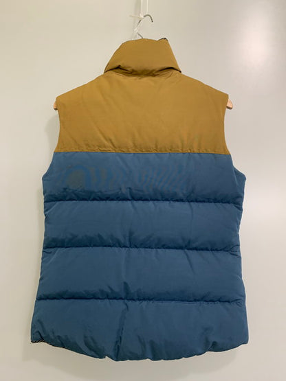 【中古品】【メンズ】 SIERRA DESIGNS シェラデザイン × WASTE TWICE 8480 REVERSIBLE DOWN VEST リバーシブル ダウンベスト 144-250119-AB-12-min サイズ：JPN S カラー：カーキ/ブルー&ブラック/グレー系 万代Net店